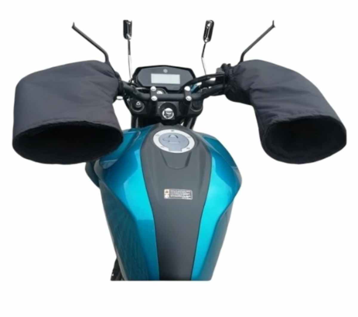 PAR DE CUBRE PUÑOS PARA MOTO CUERINA CHIPORRO - 1