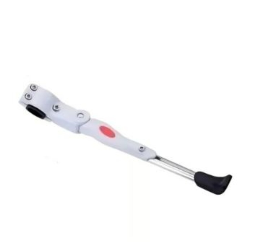 PATA APOYO PARA BICI OEM ALUMINIO AJUSTABLE SOPORTE 1 BLANCO - 1