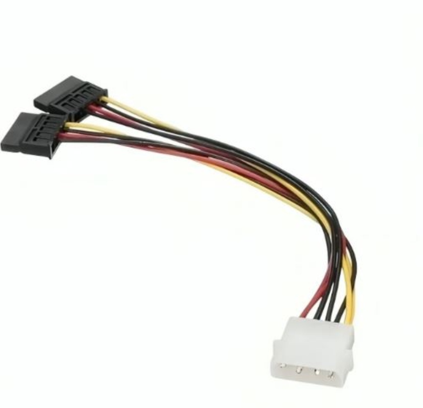 CABLE PODER DOBLE SATA A IDE MOLEX - 1