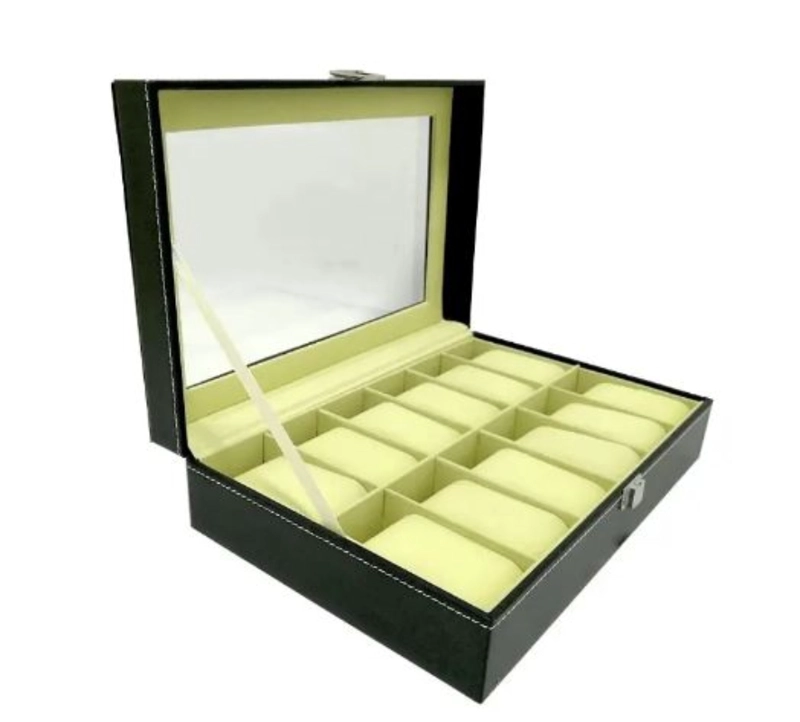 CAJA ORGANIZADOR 12 UNIDADES RELOJES - 3