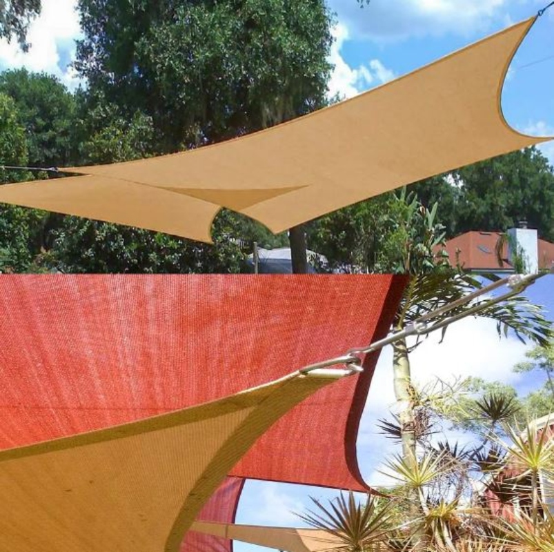 VELA SOMBRA OEM 5MX5MX5M TOLDOS MALLA TRIANGULAR - 1
