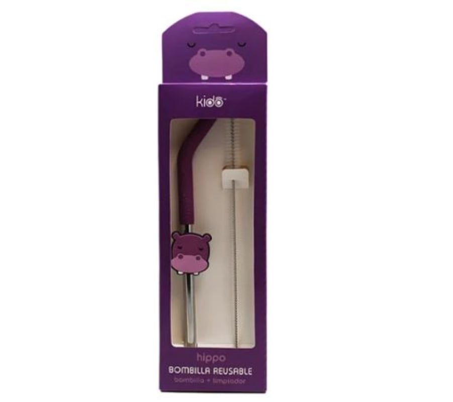 BOMBILLAS REUTILIZABLES KIDO - MORADO - 1