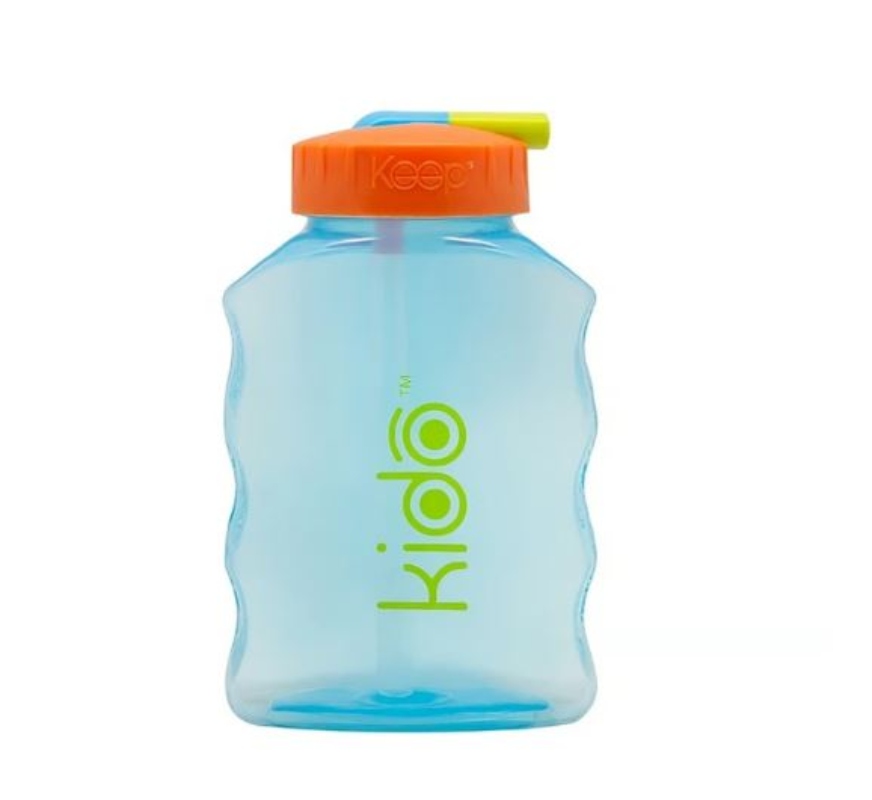 BOTELLA TOMA JUGO KIDO - CELESTE - 1