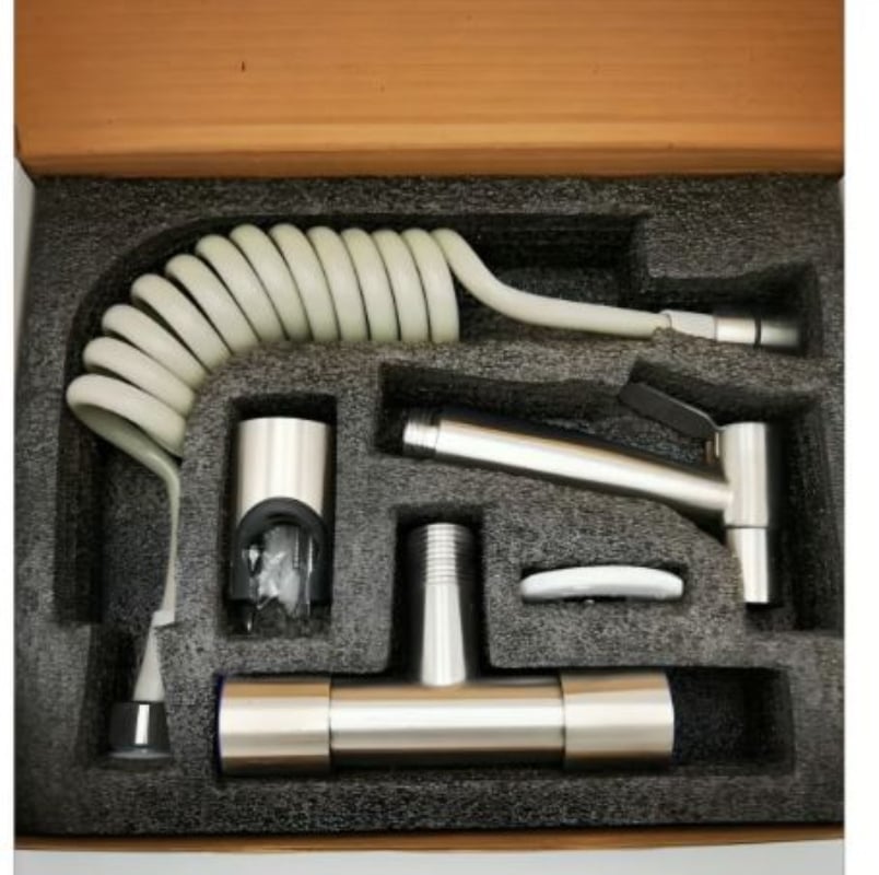 DUCHA BIDET ÁRABE INODORO ACERO INOXIDABLE - 1