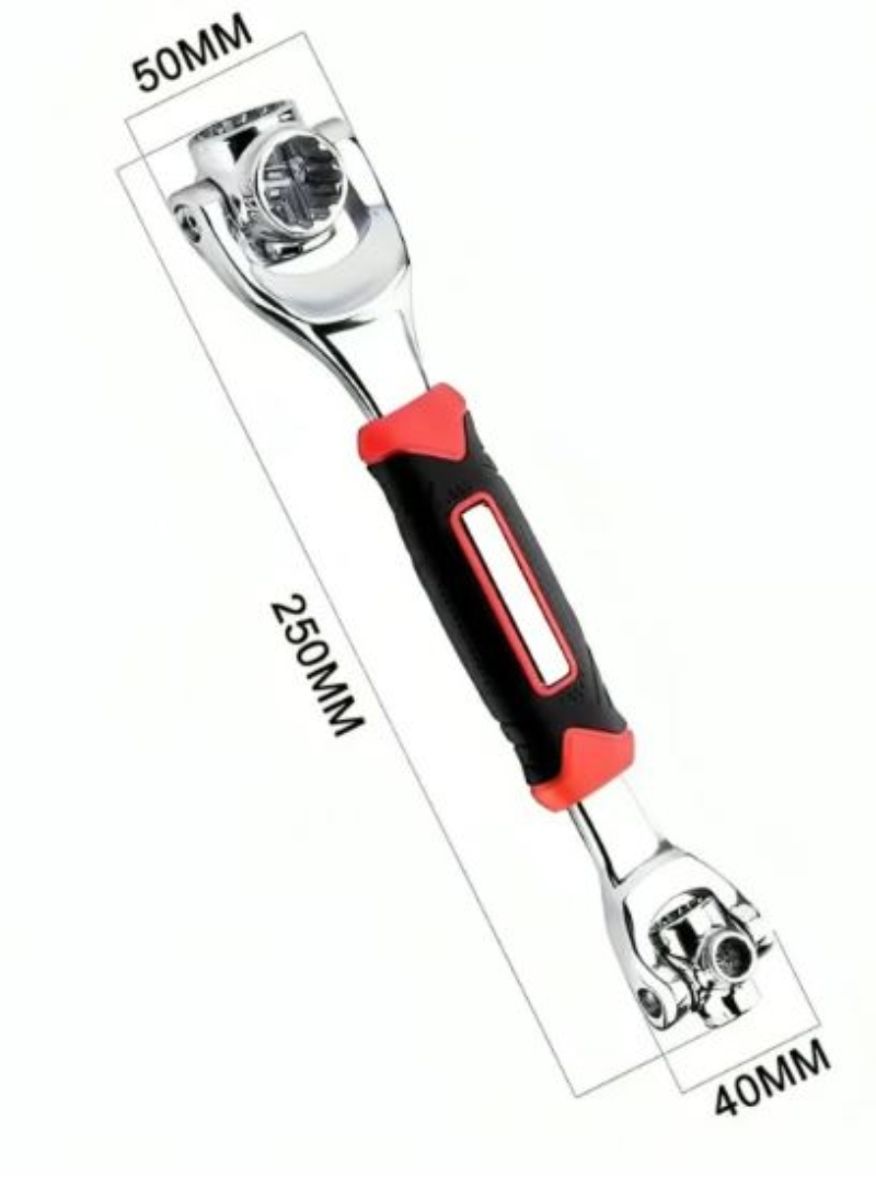 LLAVE OEM TIGRE UNIVERSAL 360 GRADO 8 EN 1 HERRAMIENTAS SOCKET - 2