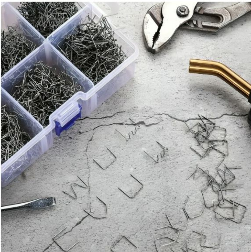KIT DE GRAPAS PARA SOLDADORA REPARACION DE PLASTICOS 800 PCS - 3
