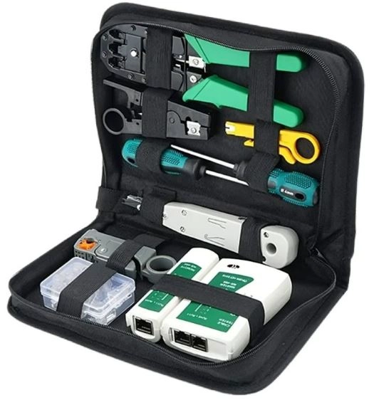 SET HERRAMIENTAS OEM REDES CRIMPEADORA PELACABLE RJ45 - 1