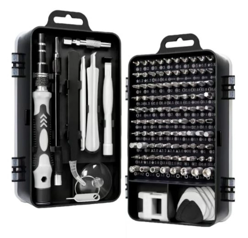 SET HERRAMIENTAS OEM MINI DESTORNILLADORES TORX PRECISION 117 EN 1 - 1