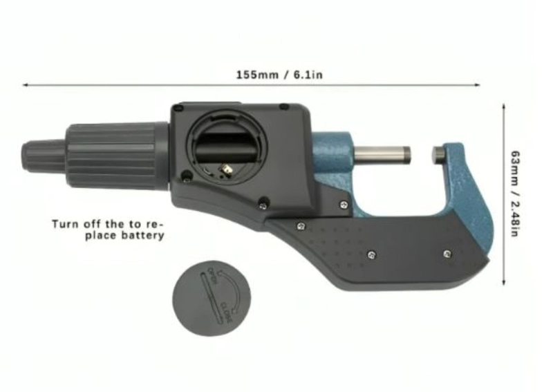 MICROMETRO OEM DIGITAL EXTERNO 0 A 25 MM - 2
