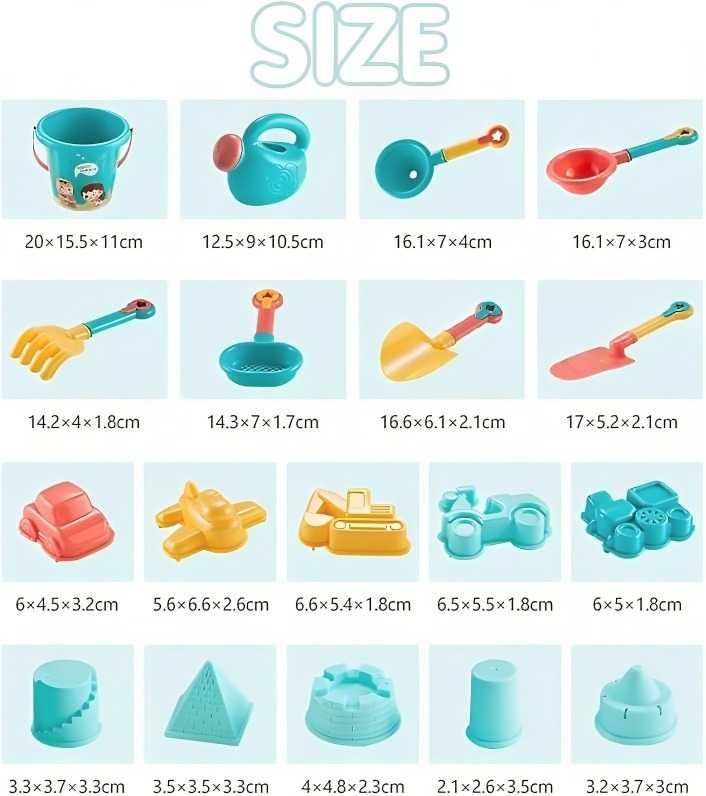 JUEGO DE PAYA 18 PCS - 4