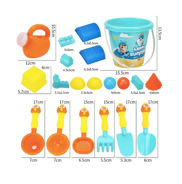 JUEGO DE PLAYA 20 PCS - 2