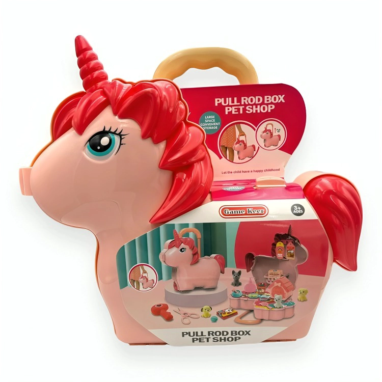 MALETA UNICORNIO CON ACCESORIOS - 3