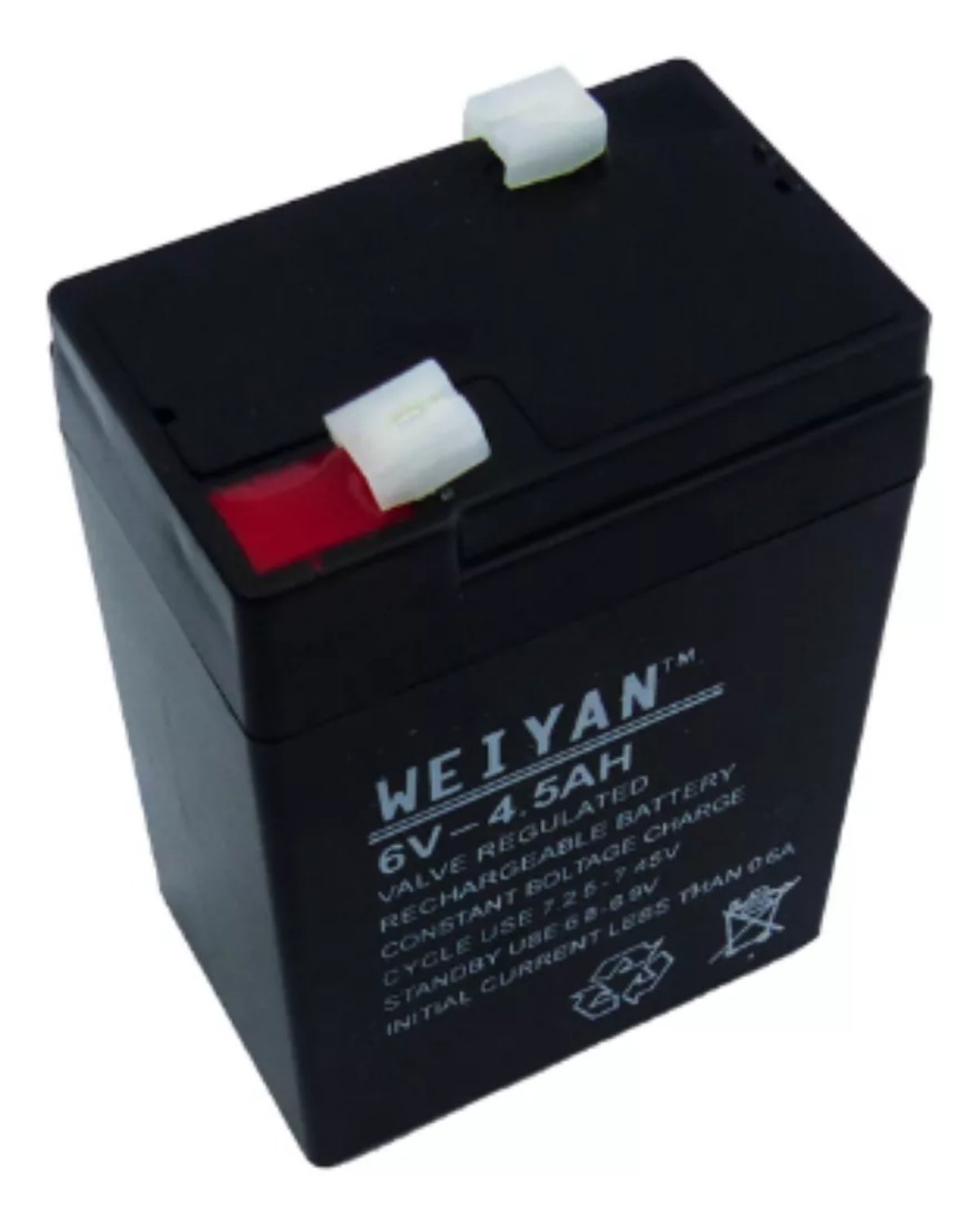 BATERIA 6 VOLT 4 AMP REPUESTO UNIVERSAL - 2