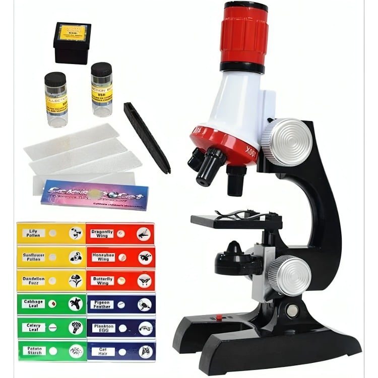 KIT DE CIENCIA PARA NIÑOS MICROSCOPIO - 3