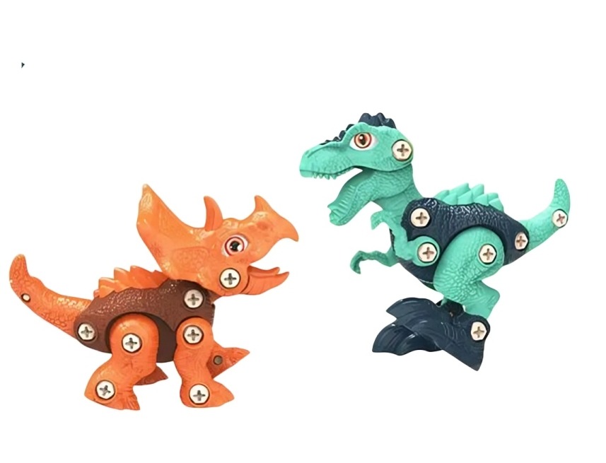 JUGUETE DIDÁCTICO 2 DINOSAURIOS ARMABLES - 1