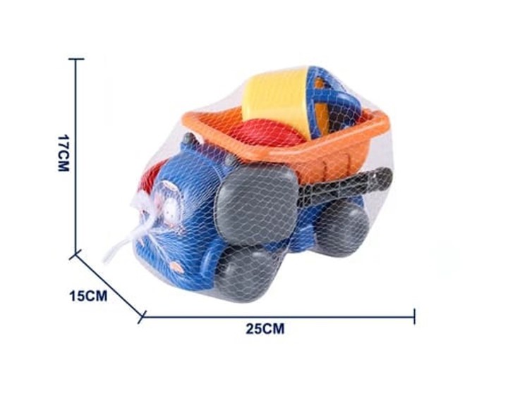 JUGUETE DE PLAYA CAMION INFANTIL CON ACCESORIOS - A623 COLORES - 2