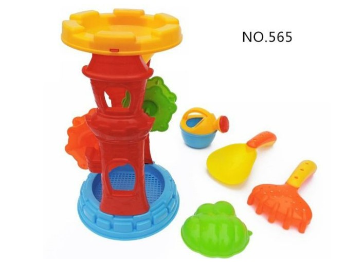 SET DE PLAYA MOLDES JUGUETE DE ARENA - A624 COLORES - 1