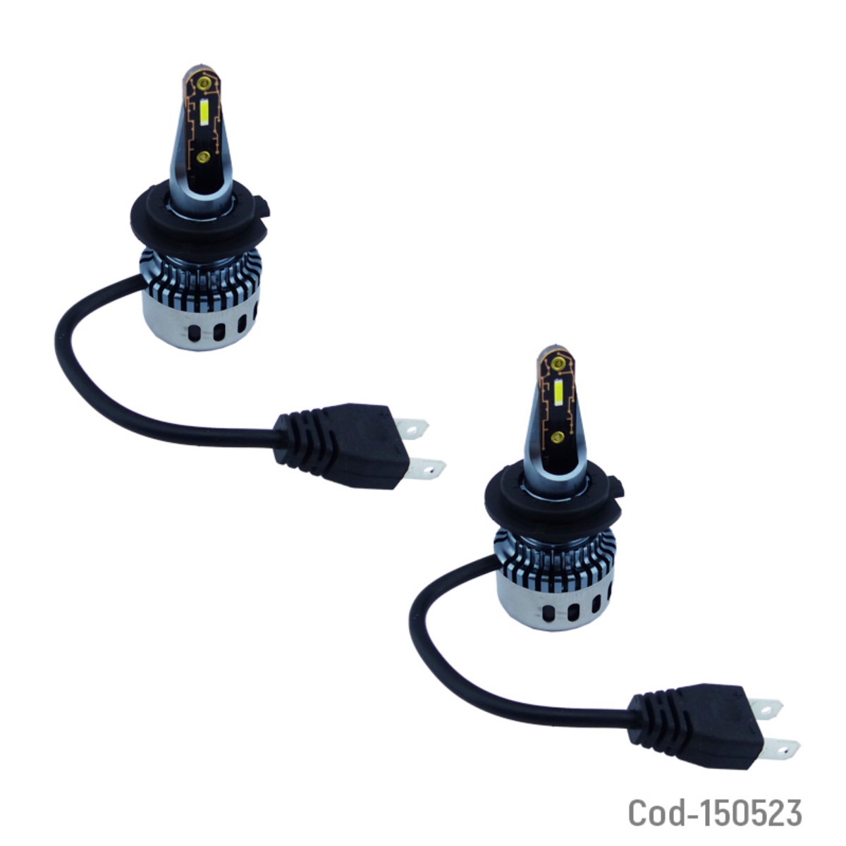 AMPOLLETA H-7 MOD.F10 LUZ BLANCA 12-24 VOLT SET X 2 PCS - 1