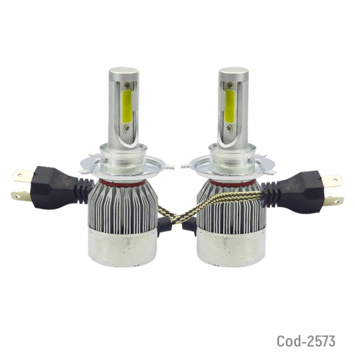 AMPOLLETA KIT LED H-4 MOD.C6 36W 3.800LM CON VENTILADOR - 1