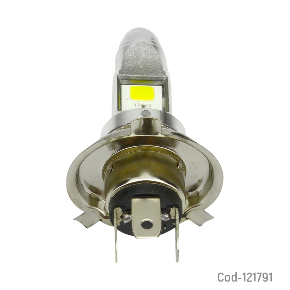 AMPOLLETA PARA MOTO H-4 LED COB AC-DC 12/24V - 2