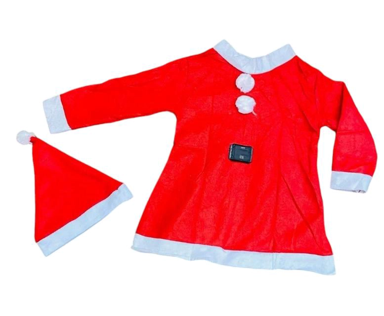 DISFRAZ TRAJE MAMA NOEL SANTA CLAUS TALLAS NIÑAS 10-13AÑOS - 2