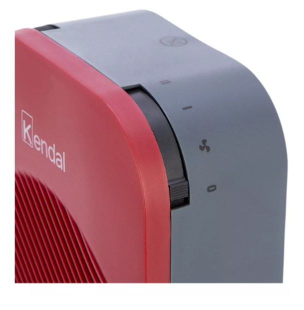 TERMOVENTILADOR KENDAL 3 MODOS SUN-10 ROJO - 3