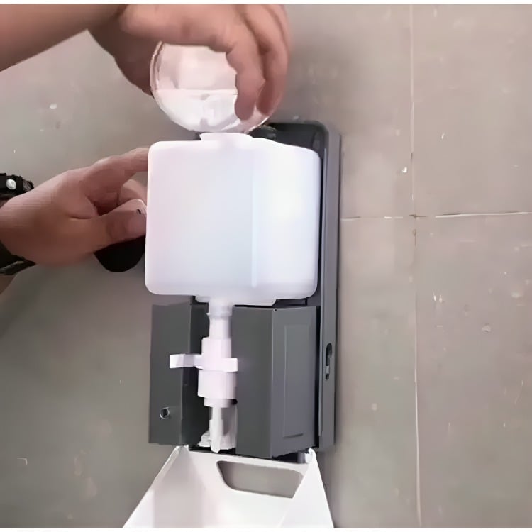 DISPENSADOR AUTOMÁTICO DE ALCOHOL GEL JABÓN SIN CONTACTO - 1