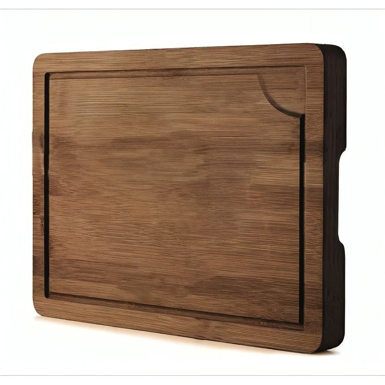 TABLA PICAR Y CORTAR CARNE VERDURAS DE MADERA 38 CM - 1