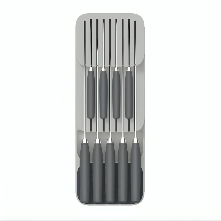 SOPORTE ORGANIZADOR DE CUCHILLOS PARA CAJÓN DE COCINA - 2
