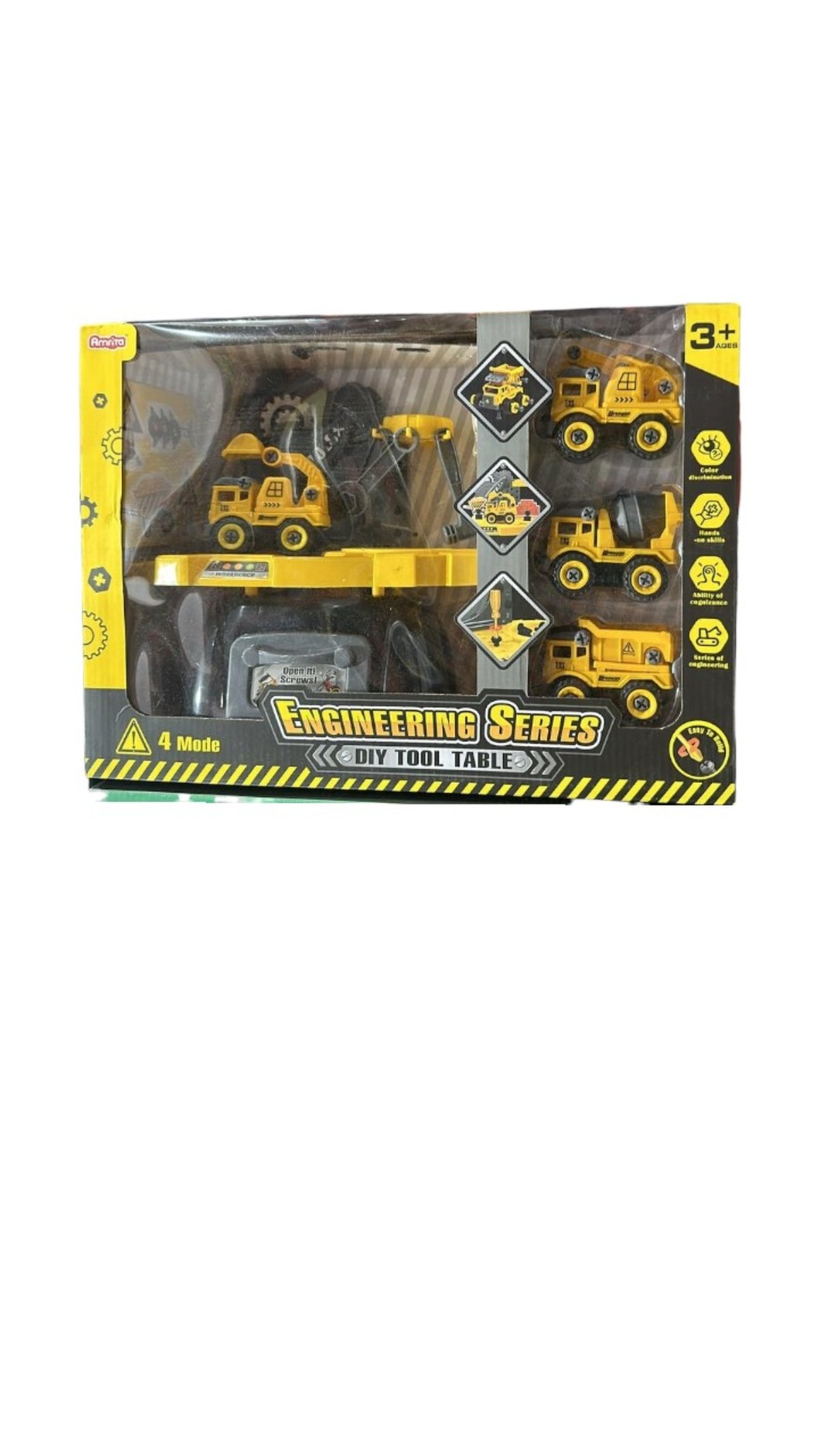 PACK SET CONSTRUCCION, AUTOS, CAMIONES ENGINEERING SERIES - 2
