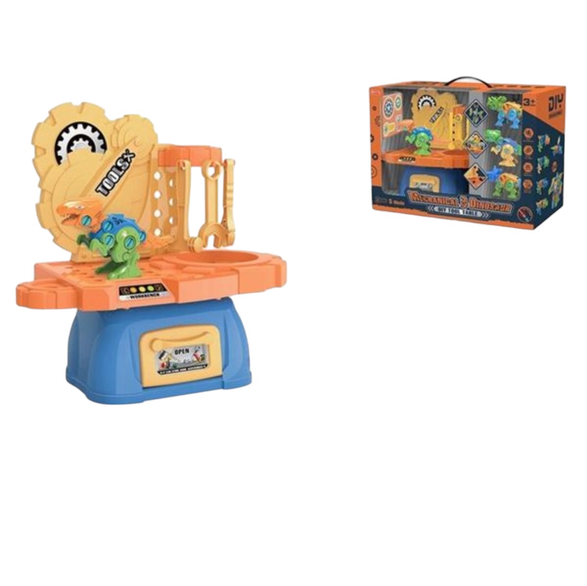 MESA LEGOS DINOSAURIO JUEGOS DE BLOQUES INFANTIL UNISEX - 2