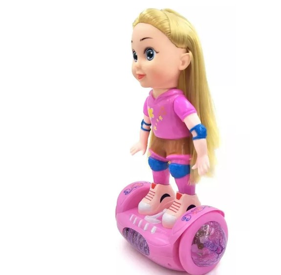 MUÑECA EN AERO PATINETA DE EQUILIBRIO JUGUETE PARA NIÑAS - 2