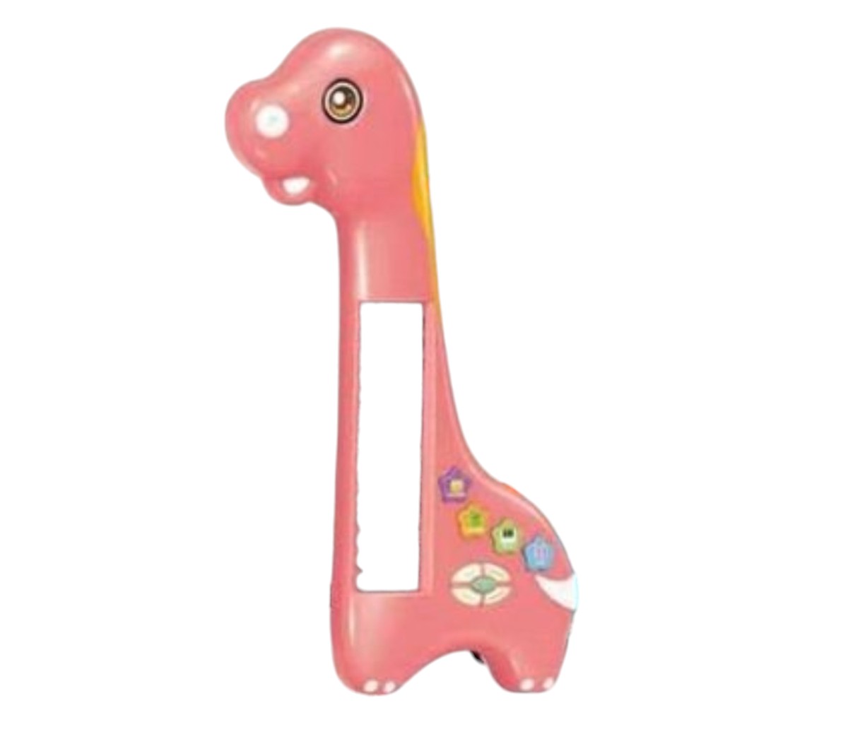 MINI TECLADO PIANO MUSICAL DINOSAURIO INTERACTIVO NIÑOS ROSADO - 3