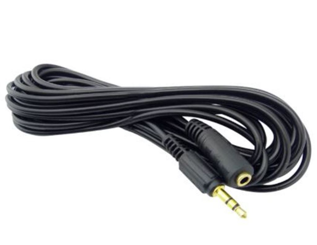 CABLE EXTENSION, 5 METROS, PARA AUDIFONOS - 3