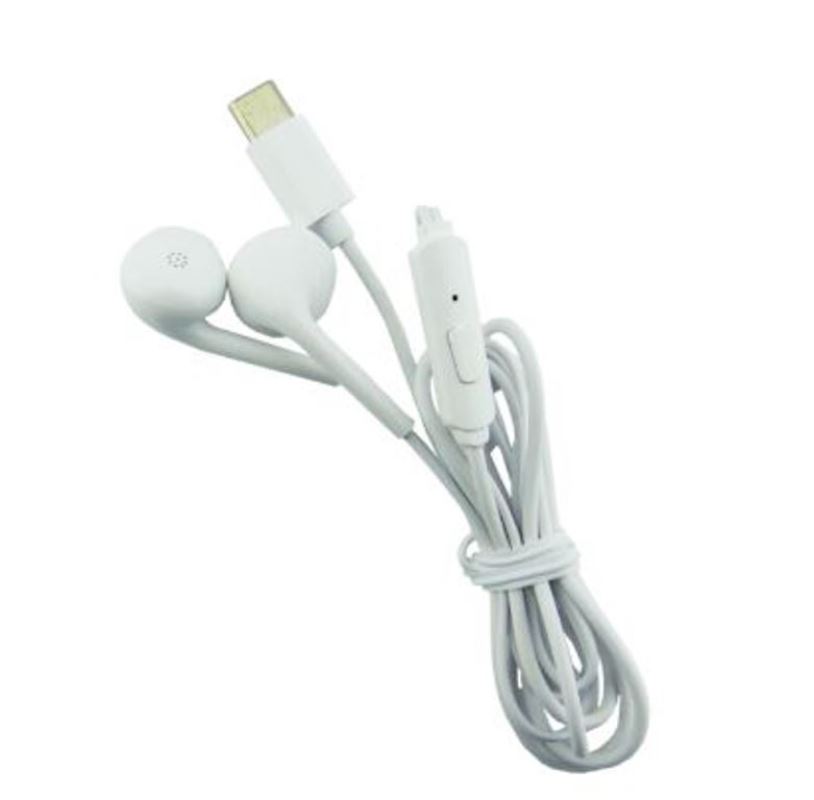 AUDIFONO IN EAR CON MICROFONO TYPE-C MODELO P20C MARCA PPQK - 1