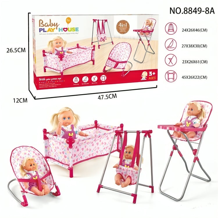 SET JUEGO 4 EN 1 CON MUÑECA - 2