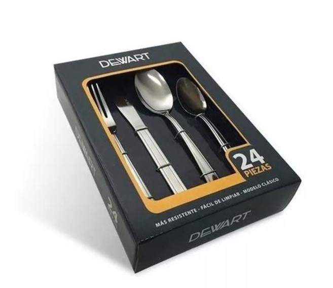 SET DE CUCHILLERIA 24 PIEZAS DEWART - 1