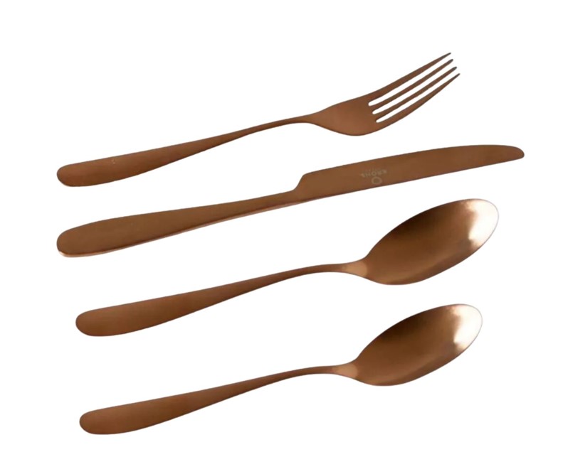 SET CUCHILLERÍA COPPER 24 PIEZAS - 3
