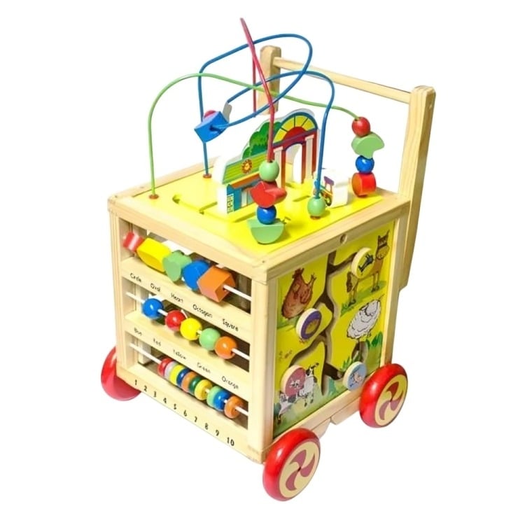 CORREPASILLO ANDADOR MULTICOLOR CARRO APRENDE A CAMINAR - 2