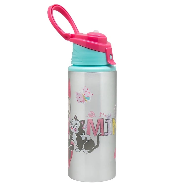 BOTELLA DISNEY METALICA LICENCIAS MINNIE MULTICOLOR 500 ML - 2