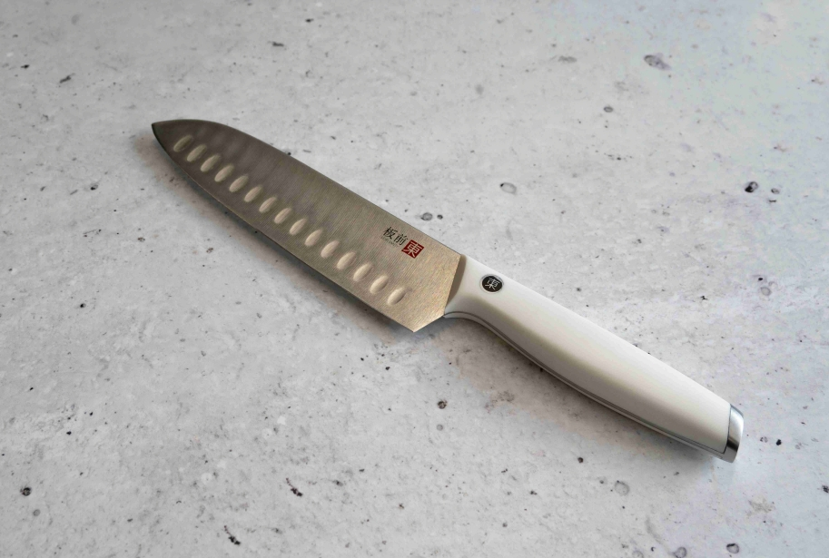CUCHILLO SANTOKU BLANCO TOKAI WAYU - 3