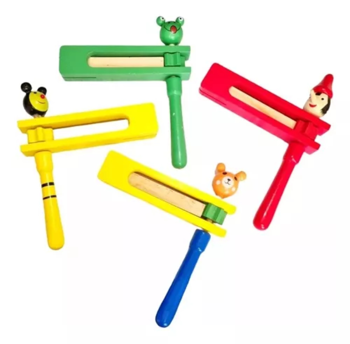 SET 2 MATRACA MULTICOLOR - 1