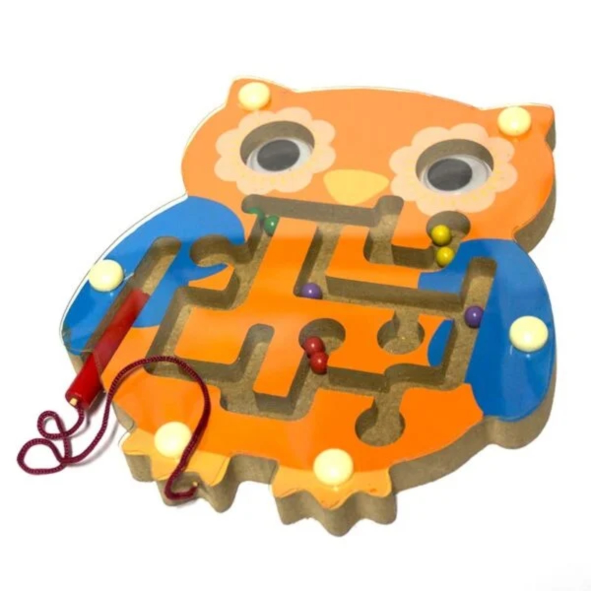 LABERINTO MULTICOLOR IMÁN JUGUETE EDUCATIVO - 3