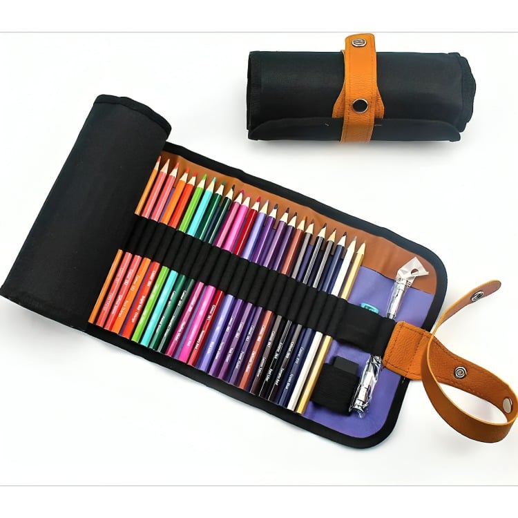 JUEGO 50 LÁPICES COLORES PROFESIONALES ARTE - 1