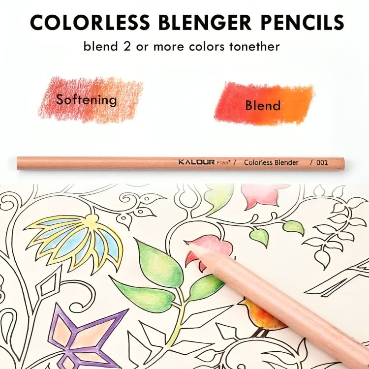 SET 120 LÁPICES COLOR PROFESIONAL DIBUJO CAJA CILINDRICO - 3