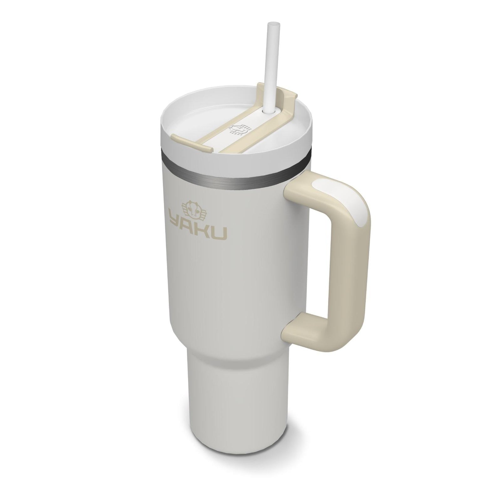 MUG TÉRMICO ACERO 1100 ML LEMURIA CREMA - 1
