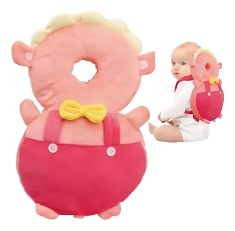 ALMOHADA BEBE ANTIGOLPE ROSADA - 3