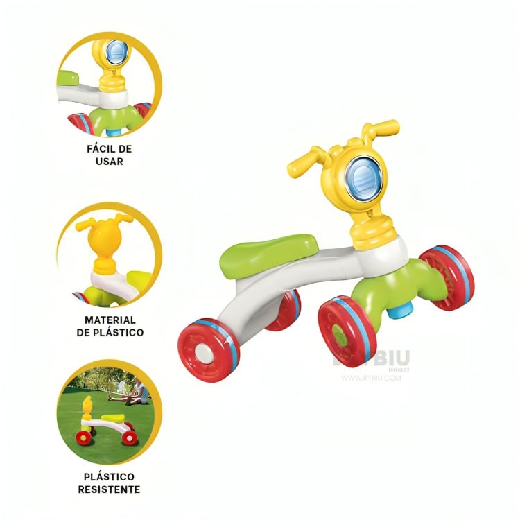 MOTOCICLETA DE APRENDIZAJE BEBE - 1
