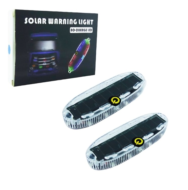 LUZ SOLAR 10 LED 24V CAMIÓN SET 2 COLORES - 2