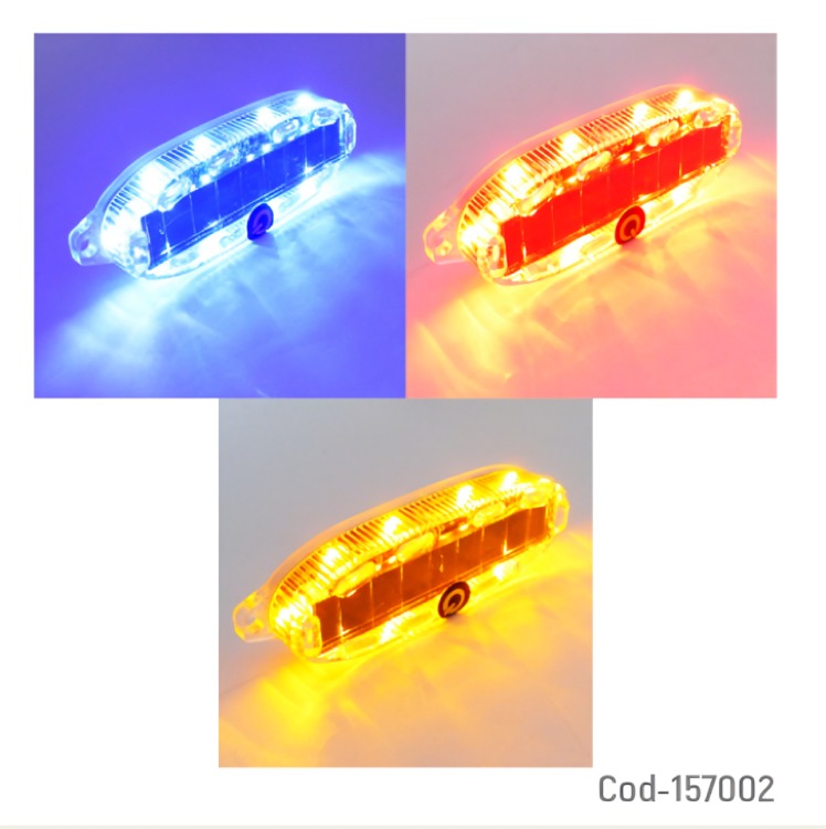 LUZ SOLAR 10 LED 24V CAMIÓN SET 2 COLORES - 3